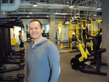 Director of Fitness and Wellness Operations Devin Wicks says the Stadium Fitness Center's cutting-edge equipment represents a new approach to healthy lifestyles. (Steve Hockensmith photo)