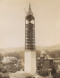 Campanile centennial celebration. Photo courtesy of the Bancroft Library.