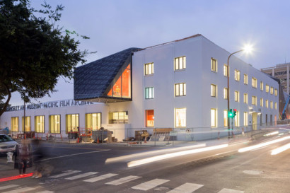 The Jan. 31 opening of the new Berkeley Art Museum and Pacific Film Archive in downtown Berkeley is clear in this photo by Photo: Iwan Baan/courtesy Diller Scofidio + Renfro and BAMPFA.