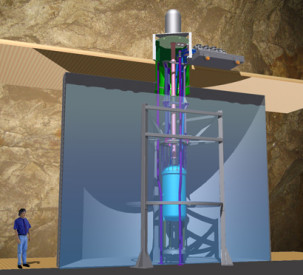 diagram of LUX experiment