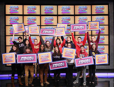 All 15 college finalists on Jeopardy set