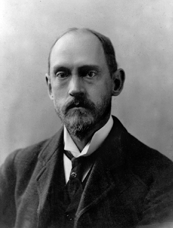 John Galen Howard, founder and director of the School of Architecture from 1903-1926, believed in the integration of artistic culture and technology. (Photo courtesy of UC Press)