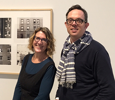 Professors Shannon Jackson and Nicholas De Monchaux are co-teaching a new Big Ideas class headquartered at BAMPFA. (Photo by Lauren Pearson)