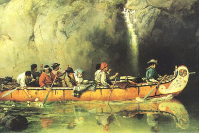 voyageur canoe