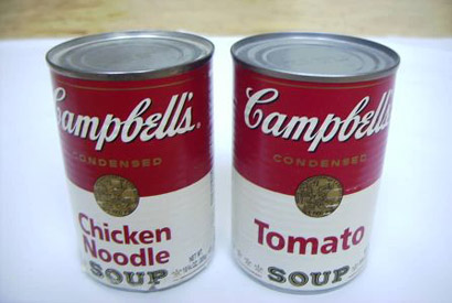 canned soup