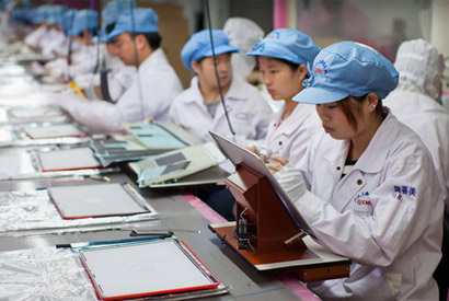 Chinese workers