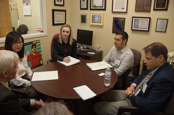 meeting in Sen. DeSaulnier's office