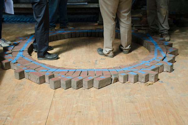 Bricks for esplanade renovation