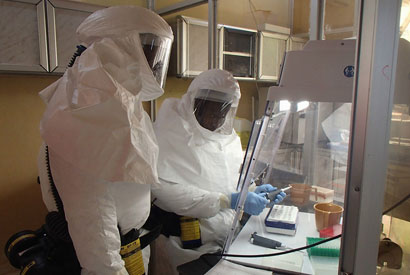 Ebola testing