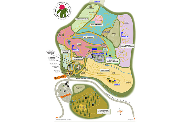 Ucla Botanical Garden Map Home Garden