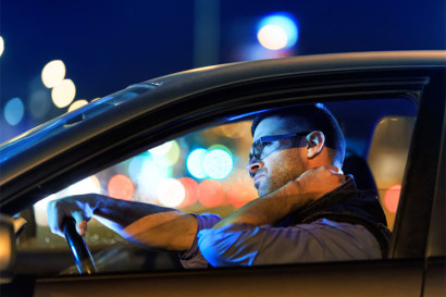 frustrated driver