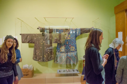 Phoebe Hearst appreciated the beauty of the Chinese robes that she collected by also supported their use for teaching purposes. (Photo by Julie Wolf.)