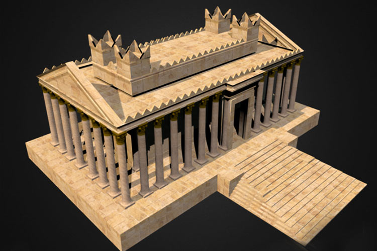 3d model of Temple of Bel