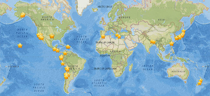 121 earthquakes so far detected by MyShake
