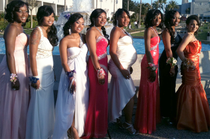 Dajanaye at prom 