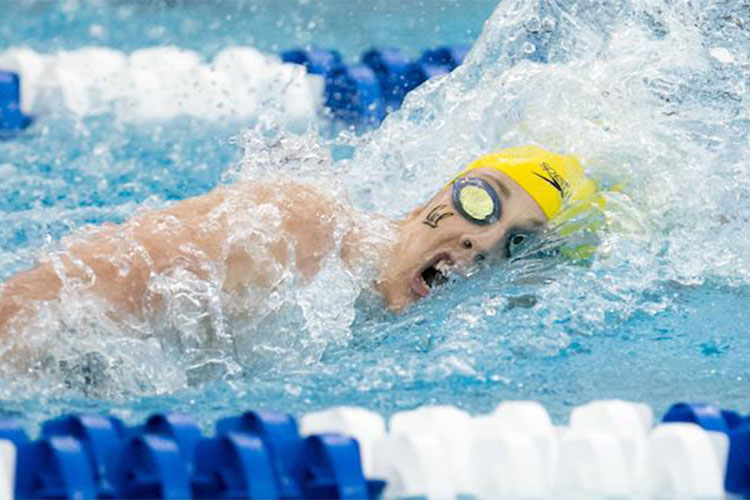 Missy Franklin swimming