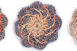 crocheted threads