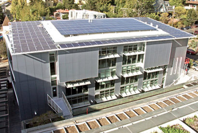 Jacobs Hall solar panels