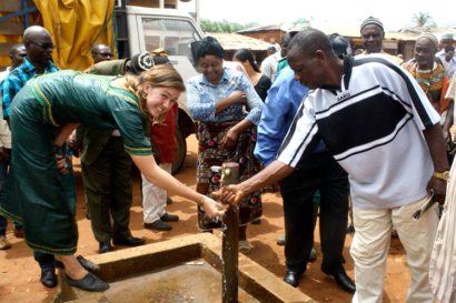 Sarah Edwards in Cameroon