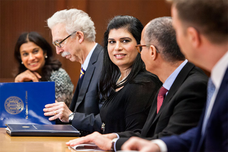 Chancellor Dirks, Princess Sumaya bint El Hassan