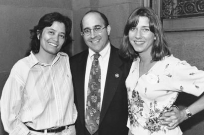 Evan Wolfson with the plaintiffs from the first same-sex marriage case, Baehr v. Miike (Hawaii, 1996).