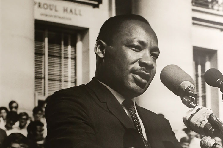 Martin Luther King Jr. at Sproull