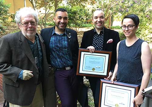 David Kirp, Pedro Noguera, Arturo Cortéz and Nicola McClung