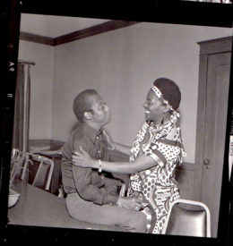 James Baldwin and Mary Ann Pollar