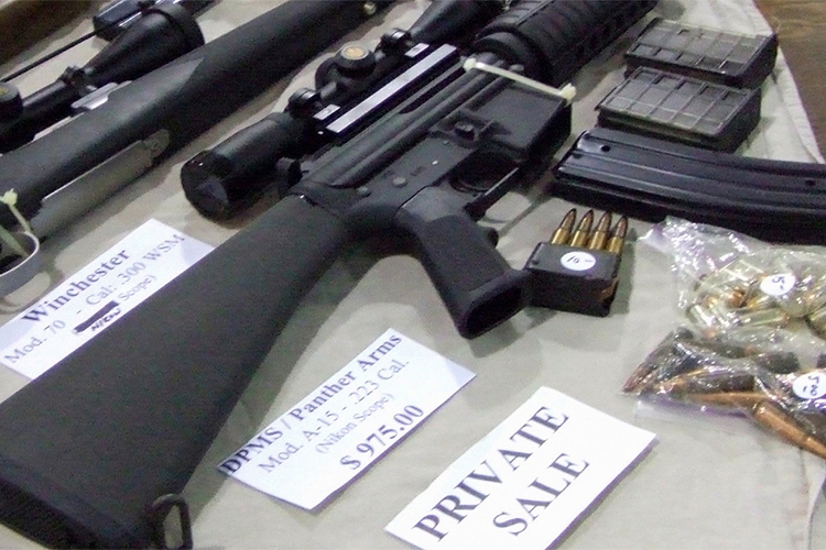 gun show rifle for sale