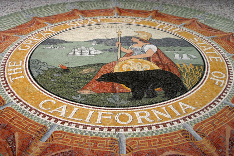 California state seal. iStock photo.