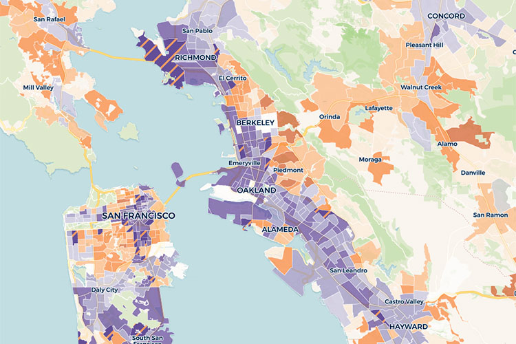 map linking to interactive table