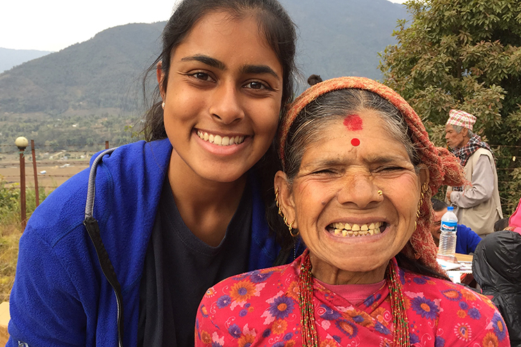 neha zahid in Nepal