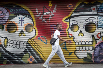 Day of the Dead mural