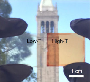 the campanile seen through the low and high-temperature perovskites