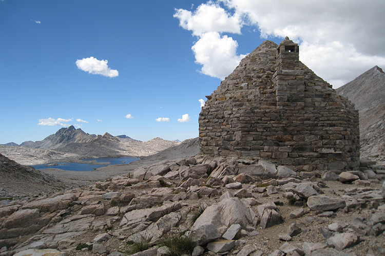 The hut was commissioned in 1930 to honor John Muir. It's architecture is reminiscent of the Italian Trullo Hut design tradition. (Courtesy house)