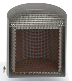 cutaway view of planned neutrino detector