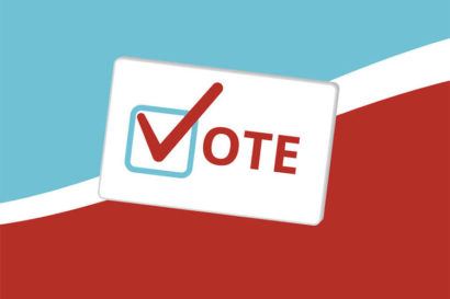 Vote sign