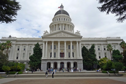 California's capital in Sacramento