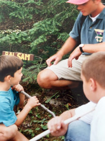 noah working as a naturalist