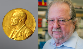 James Allison and Nobel medal