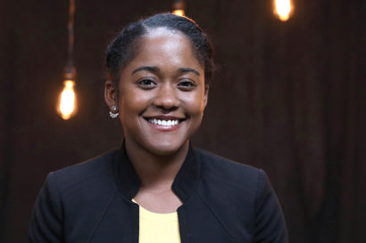 Portrait of Bree Jenkins smiling