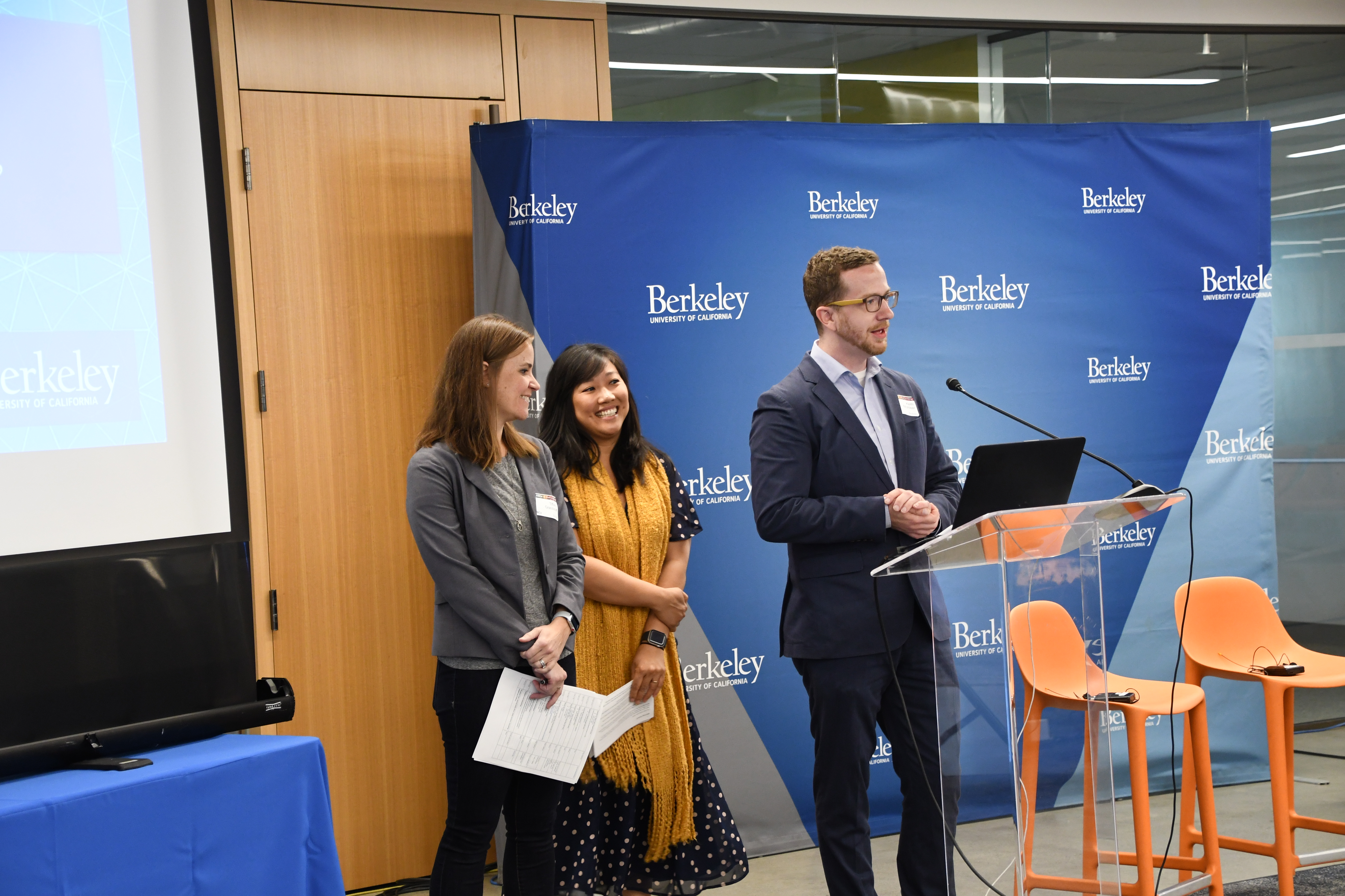 2019 BC2 Conference co-chairs Tiffany Grandstaff, Tina Risker and Keith McAleer.