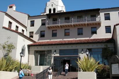 front of International House building