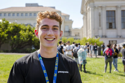 Portrait of Edan Bash smiling