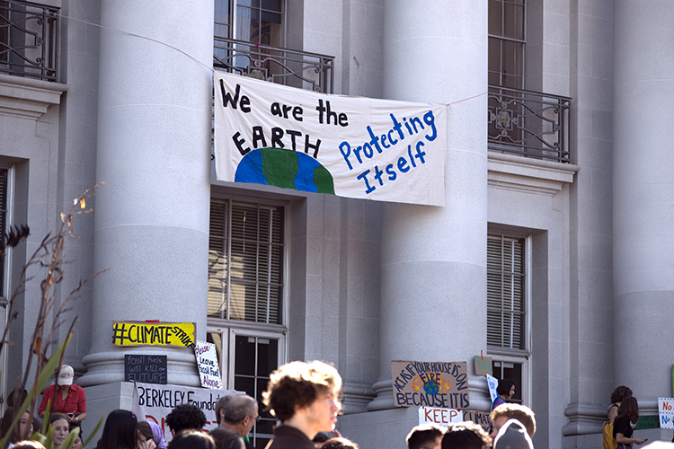 climate strike sign 