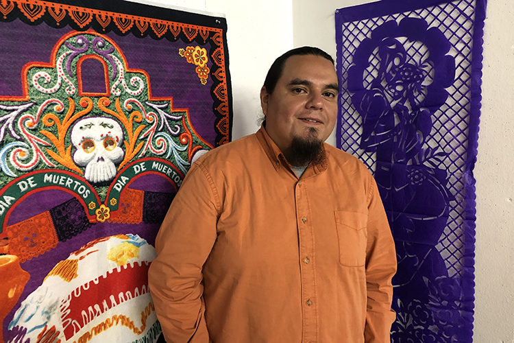 Jesús Barraza, a lecturer in ethnic studies