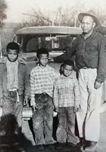 Tina Sacks' grandfather and three of her uncles.