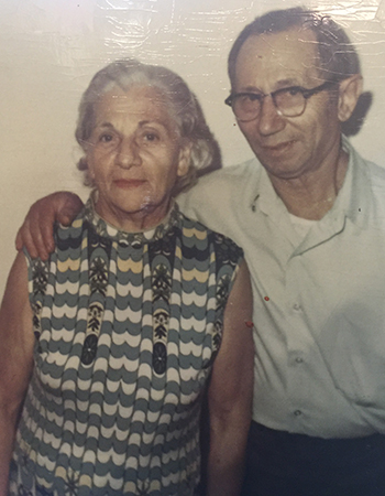 Tina Sacks' paternal grandparents