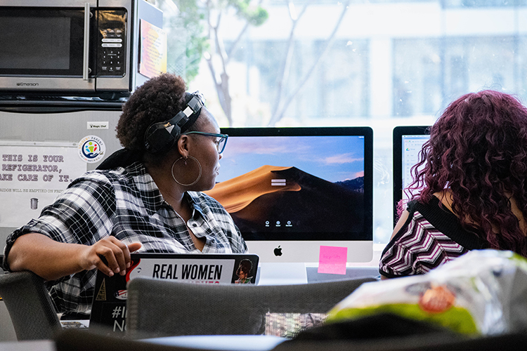 The Transfer Student Center is popular and already this semester has handled 7,500 visits.