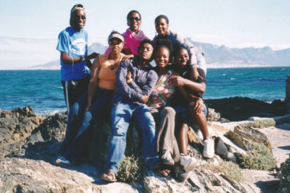 group shot of students in south africa